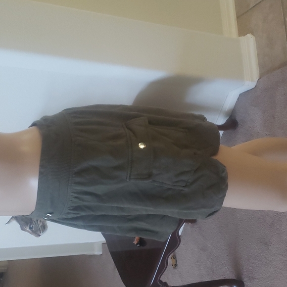 French Laundry s long shorts button pockets - Picture 3 of 9